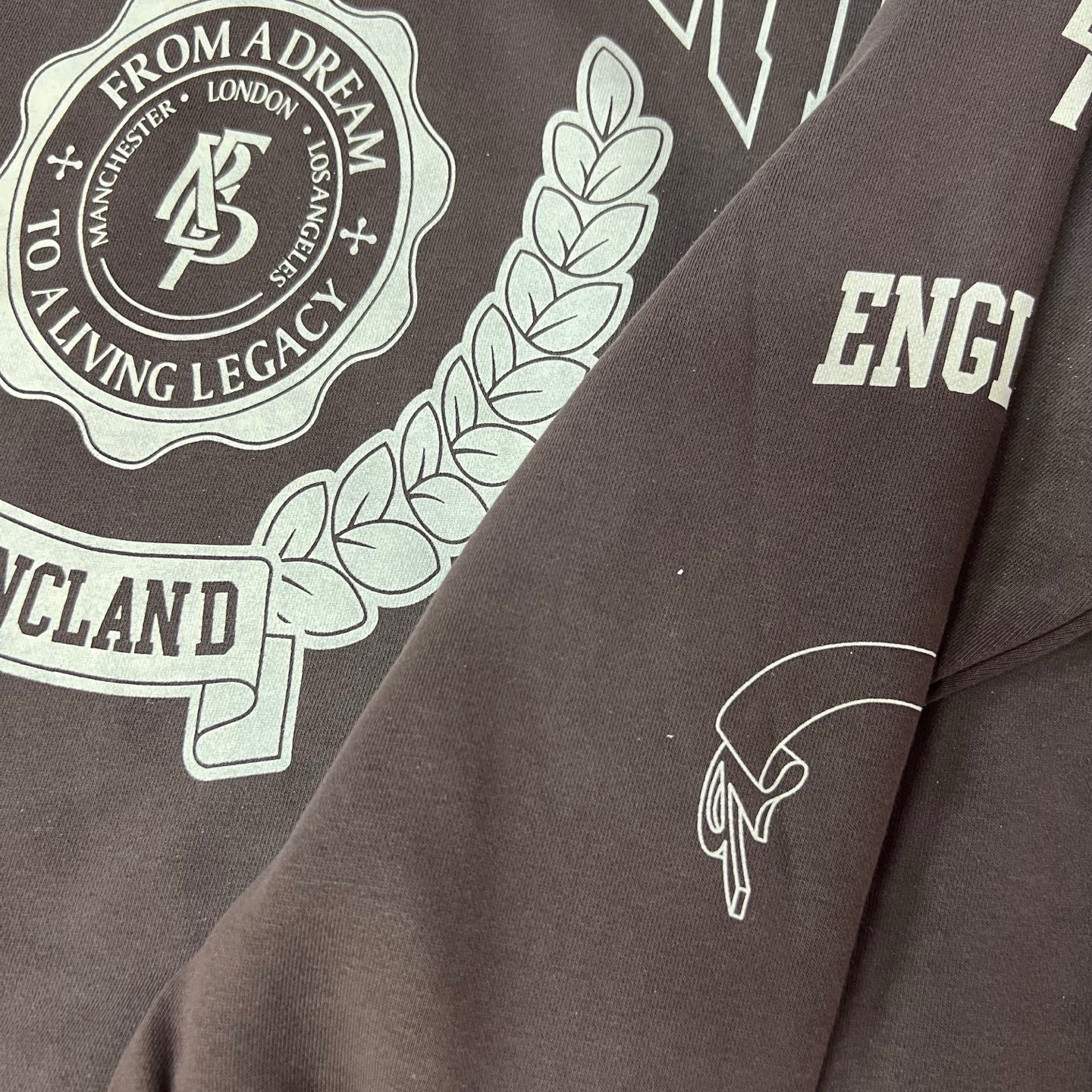 RPRSNT Legacy Crest Stained Brown Hoodie™