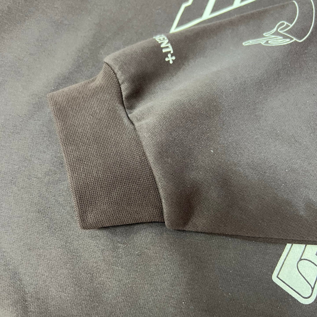 RPRSNT Legacy Crest Stained Brown Hoodie™