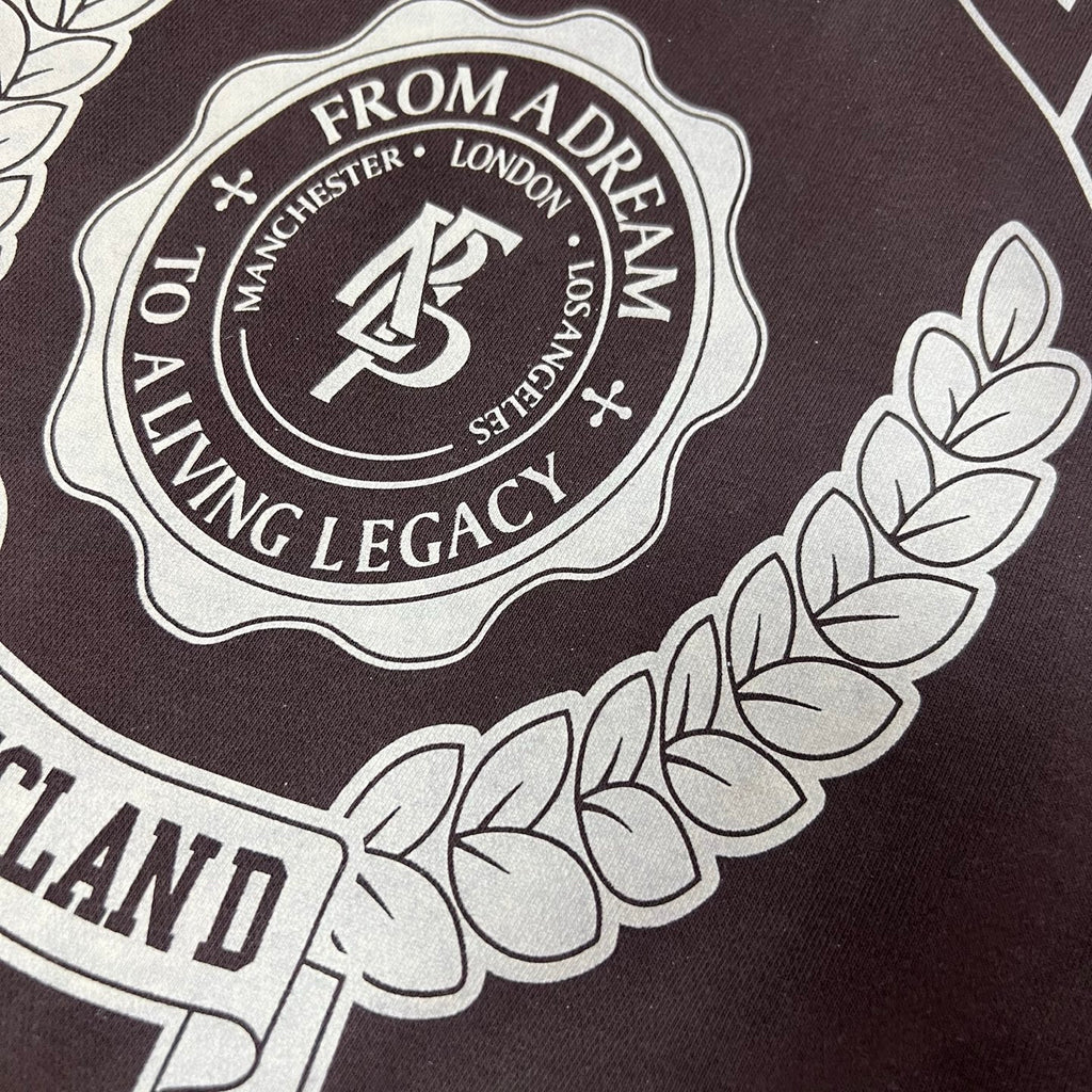 RPRSNT Legacy Crest Stained Brown Hoodie™