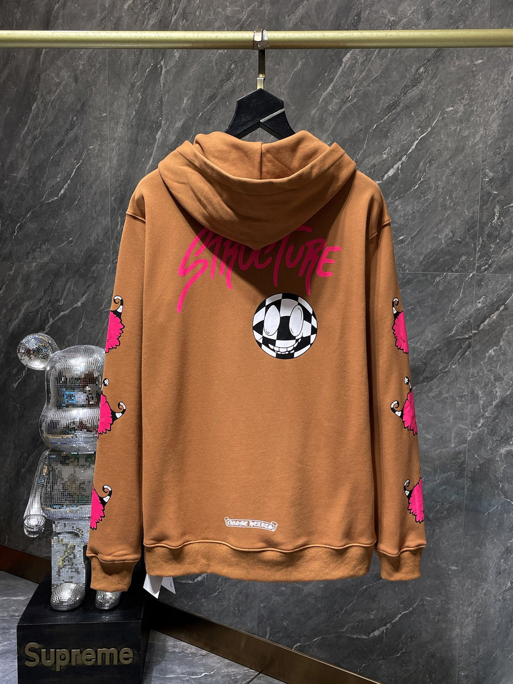 M-Boy Structure Brown Hoodie™