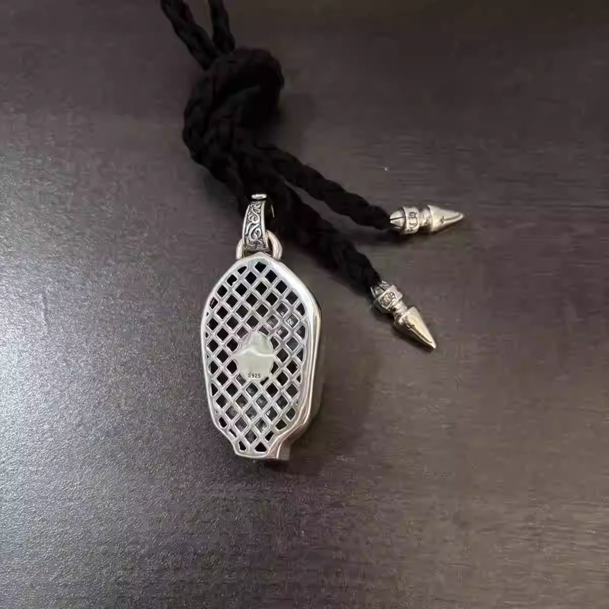 S925 Silver Hooded Skull Pendant Necklace™