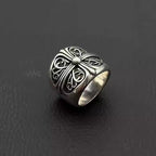S925 Silver Cross Ornament Ring™