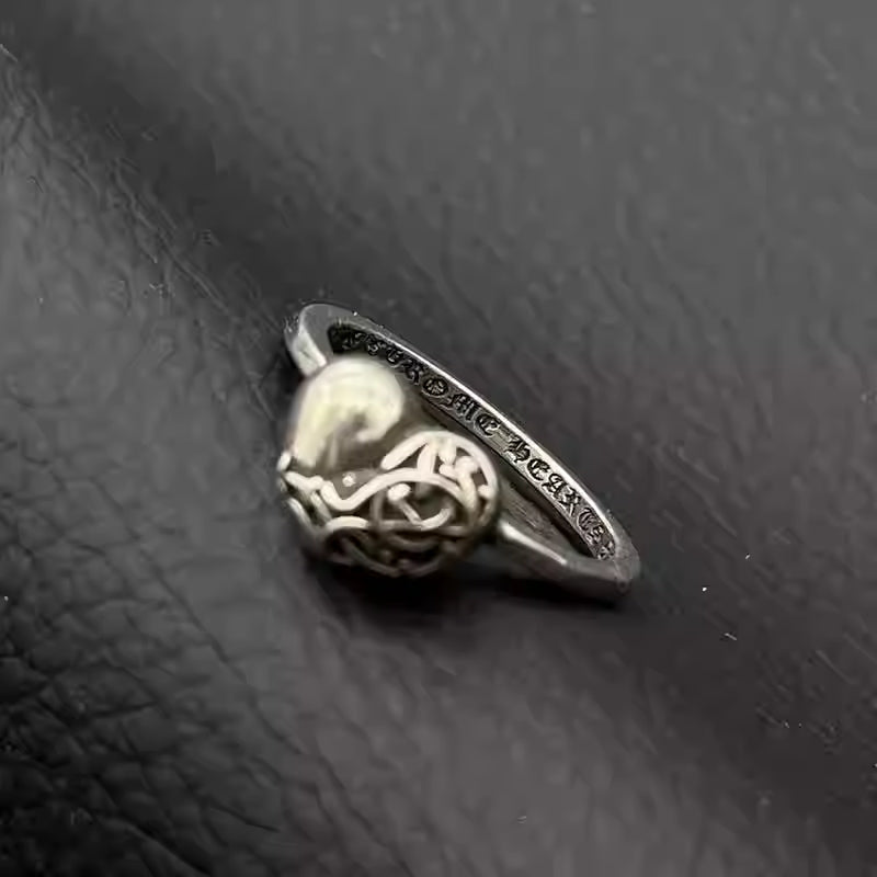 S925 Silver Engraved Heart Ring™