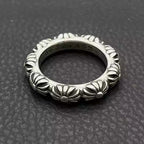 S925 Silver Flower Pattern Ring™