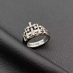 S925 Silver Cross Crown Ring™