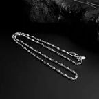 S925 Silver Cross Engraved Link Chain Necklace™