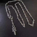 S925 Silver Dagger Link Necklace™