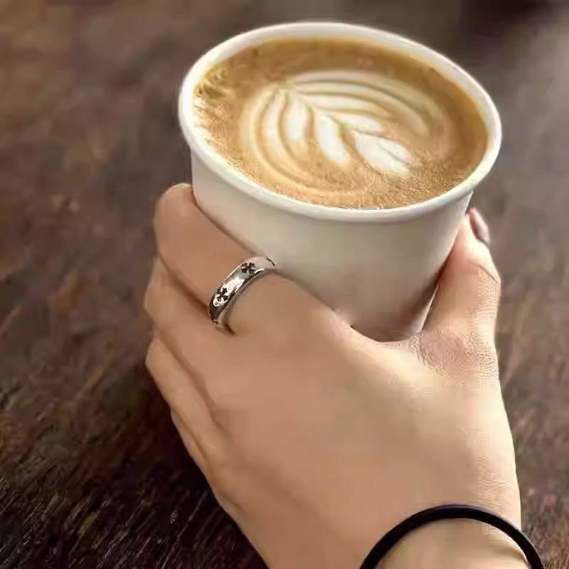 S925 Silver Cross Band Ring™