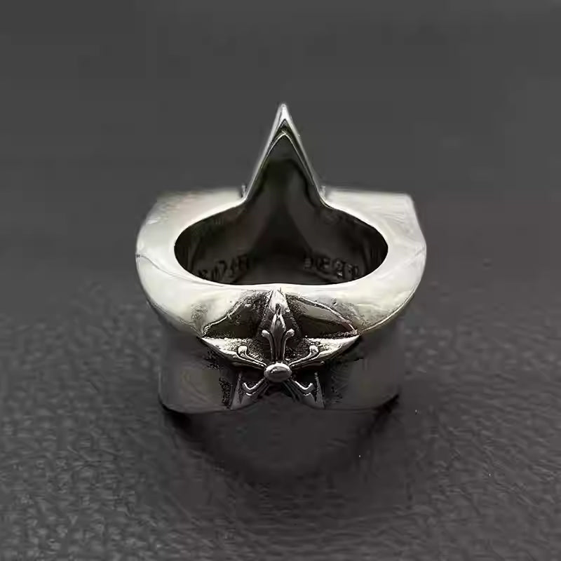 S925 Silver Fleur Star Signet Ring™