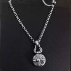 S925 Silver Cross Ball Necklace™