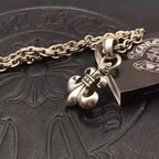 S925 Silver Fleur De Lis Pendant Necklace™
