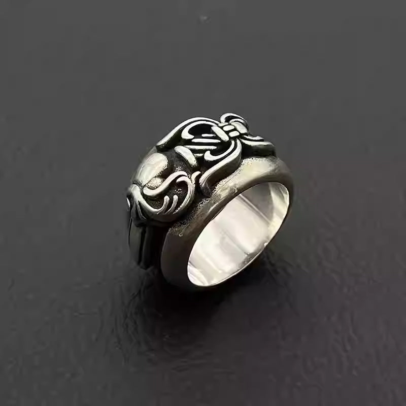 S925 Silver Heraldic Emblem Ring™