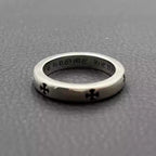 S925 Silver Cross Band Ring™