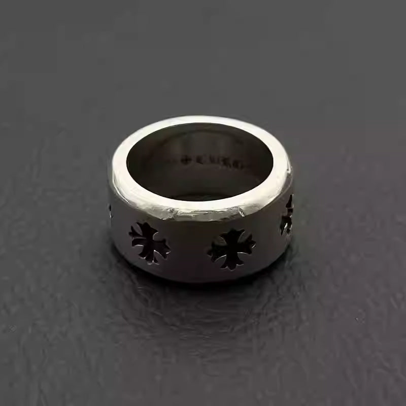 S925 Silver Cross Petal Ring™