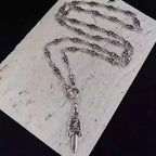 S925 Silver Dagger Link Necklace™
