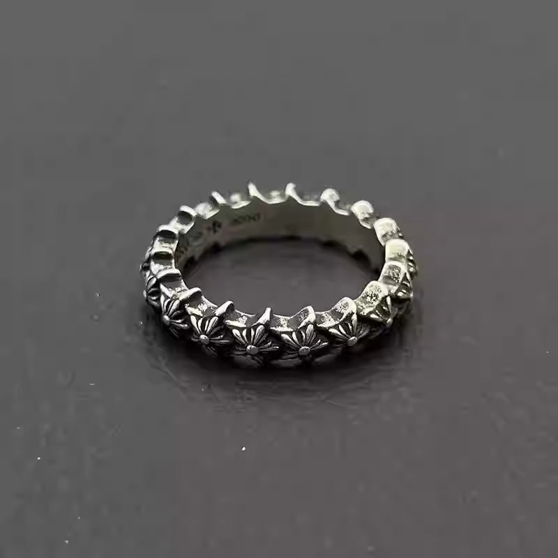 S925 Silver Full Flower Pentagram Ring™