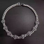 S925 Silver Fleur De Lis Shield Necklace™