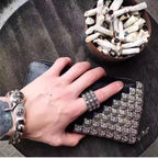 S925 Silver Three-Layer Flower Pattern Ring™