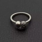 S925 Silver Engraved Heart Ring™