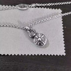 S925 Silver Cross Ball Necklace™