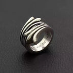 S925 Silver Carved Floral Ring™