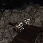 S925 Silver Fleur De Lis Square Ring™