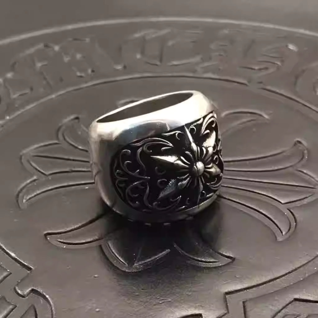 S925 Silver Star Signet Ring™
