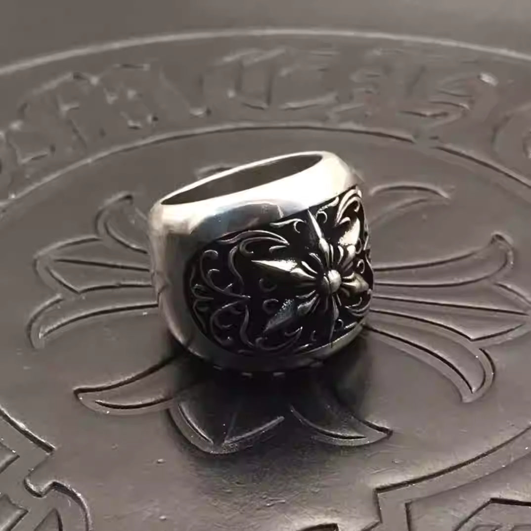 S925 Silver Star Signet Ring™