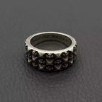 S925 Silver Ridged Flower Ring™