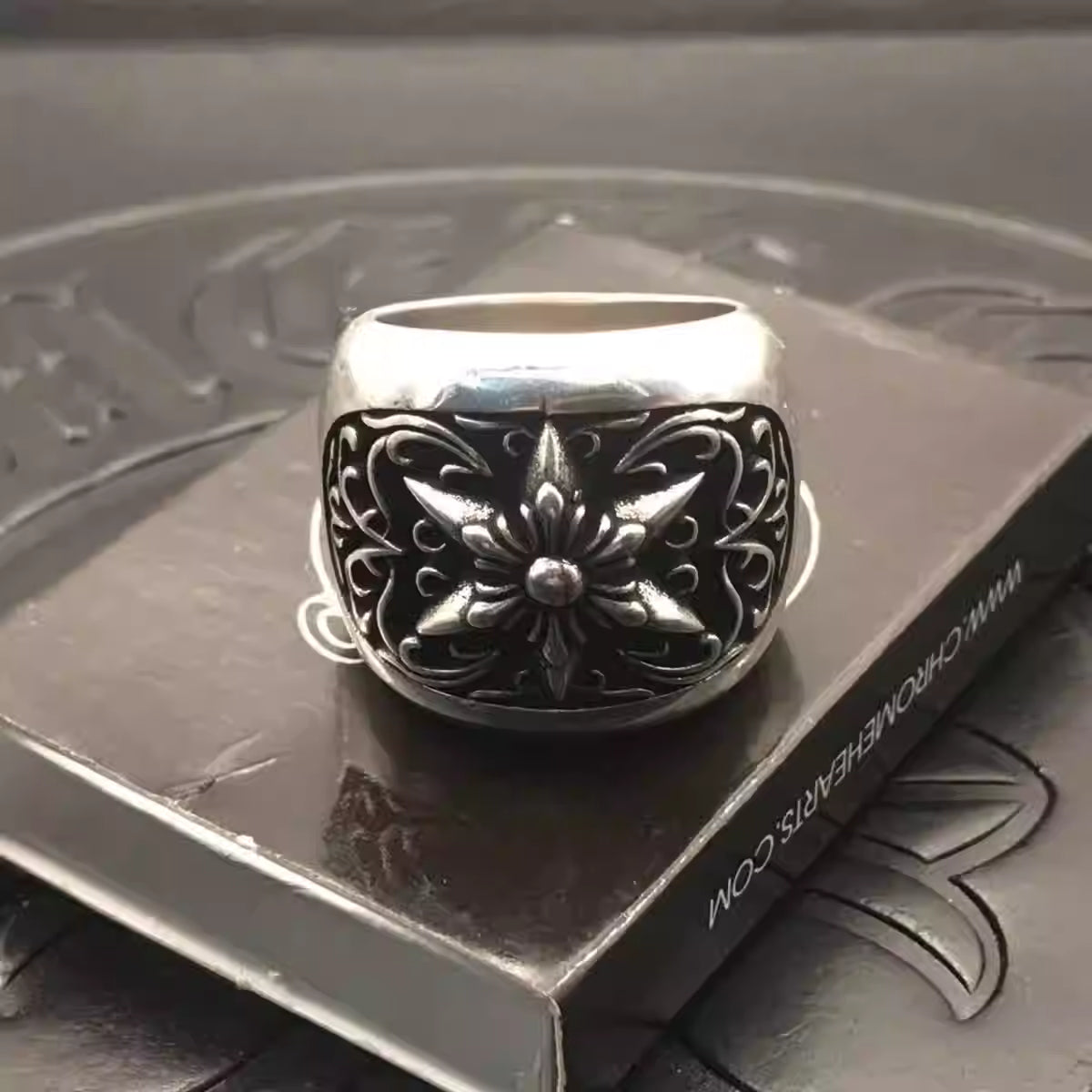 S925 Silver Star Signet Ring™
