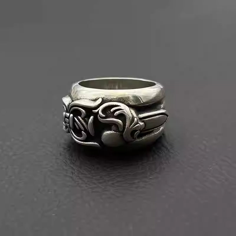 S925 Silver Heraldic Emblem Ring™