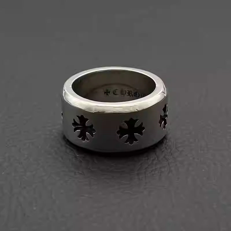 S925 Silver Cross Petal Ring™