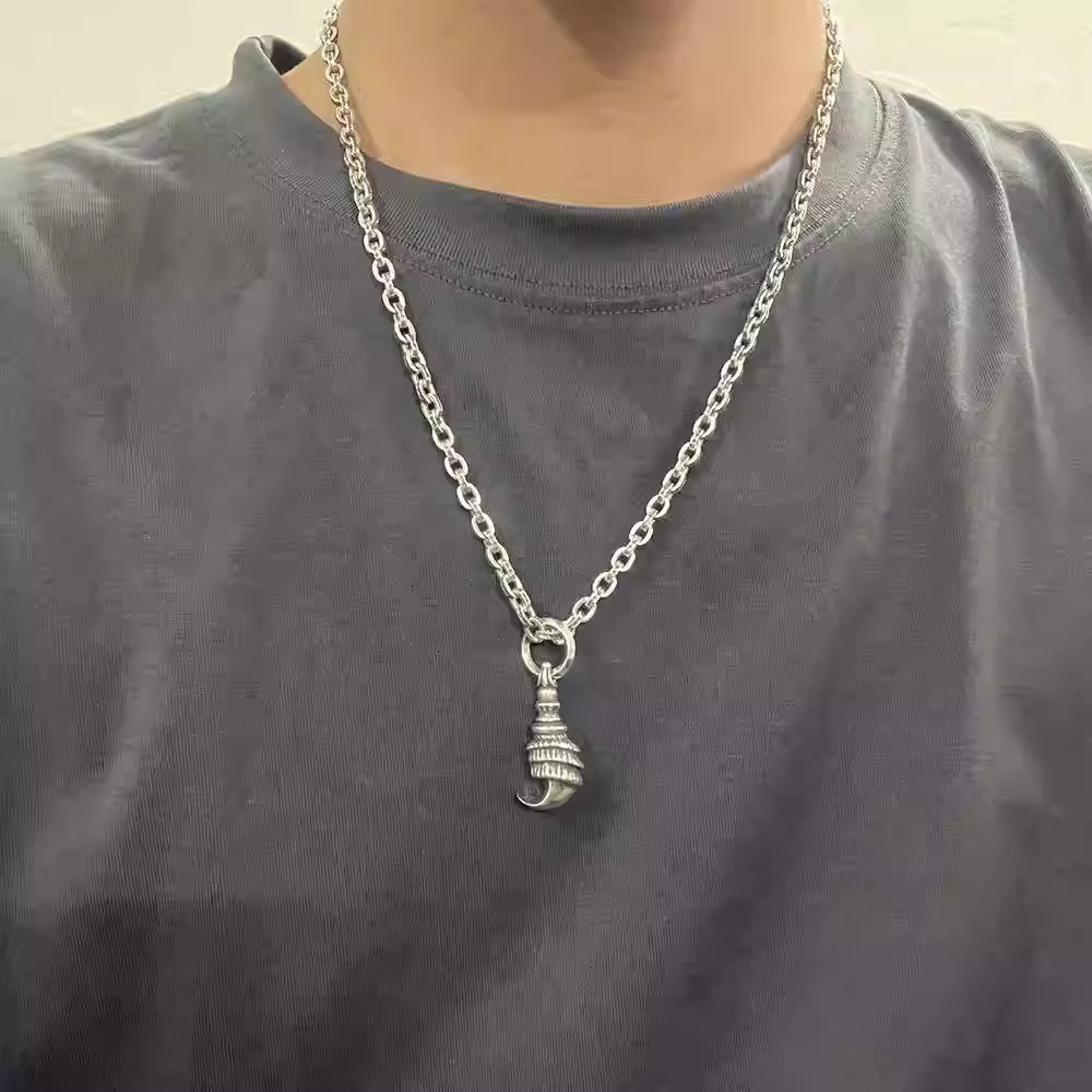 S925 Silver Claw Hook Pendant Necklace™
