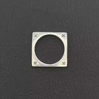 S925 Silver Square Cross Ring™