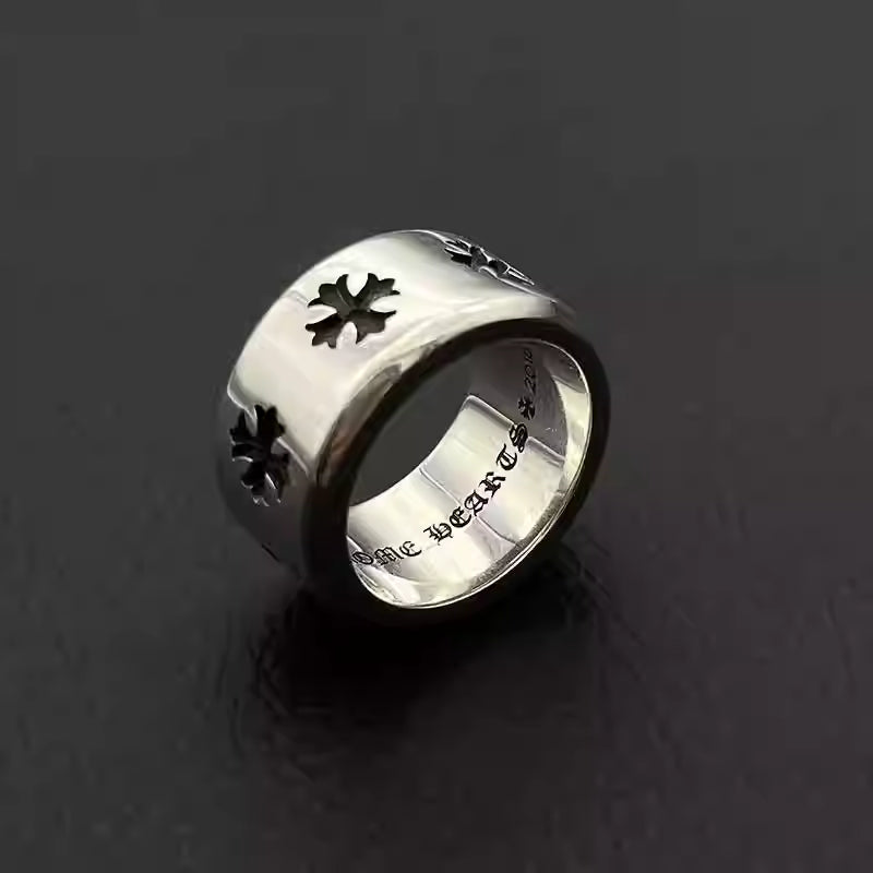S925 Silver Cross Petal Ring™