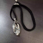 S925 Silver Hooded Skull Pendant Necklace™