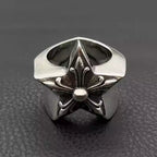 S925 Silver Fleur Star Signet Ring™