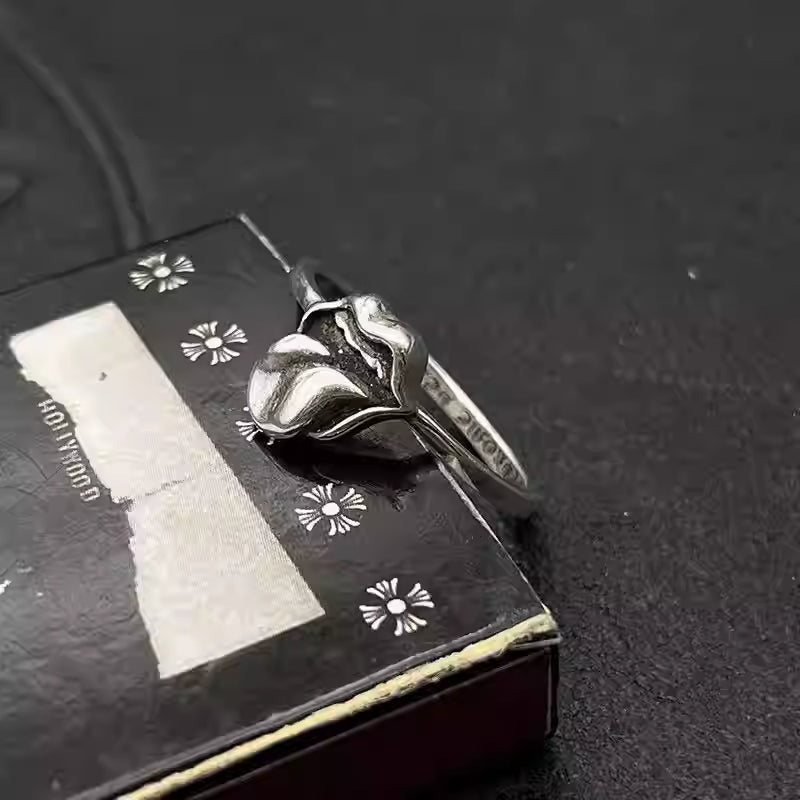 S925 Silver Tongue Small Ring™