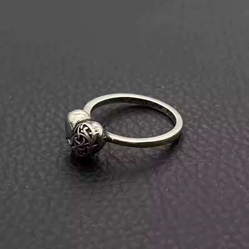 S925 Silver Engraved Heart Ring™