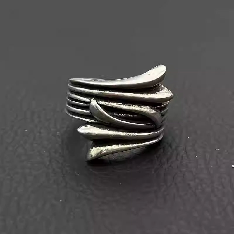 S925 Silver Carved Floral Ring™