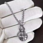 S925 Silver Cross Ball Necklace™