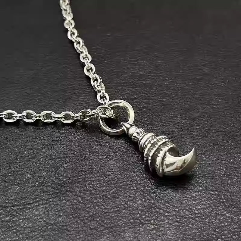 S925 Silver Claw Hook Pendant Necklace™