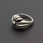 S925 Silver Flower Signet Ring™