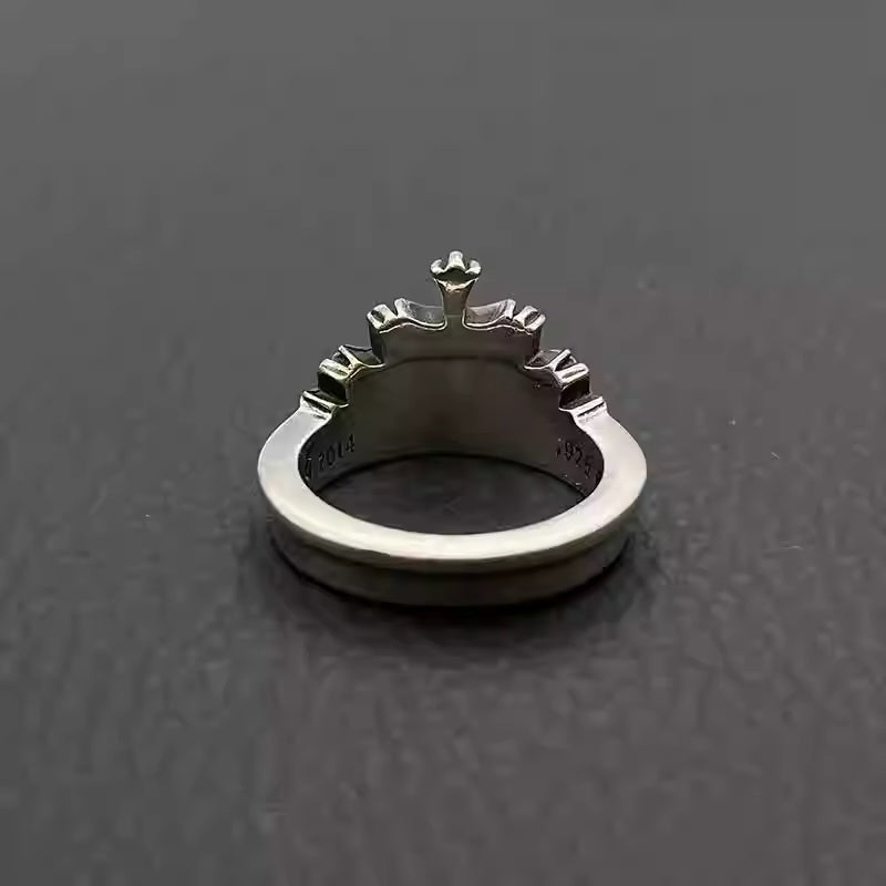 S925 Silver Cross Crown Ring™