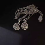 S925 Silver Rotating Medallion Pendant Necklace™