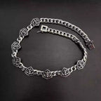 S925 Silver Fleur De Lis Shield Necklace™