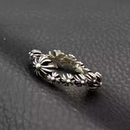 S925 Silver Flower Link Band Ring™
