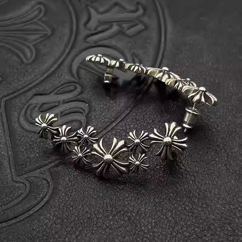 S925 Silver Multicross Flower Earrings™