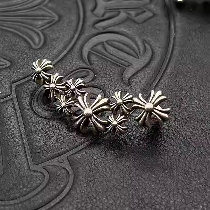 S925 Silver Multicross Flower Earrings™