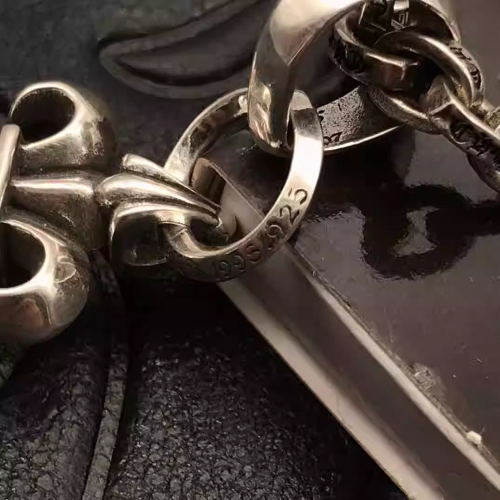 S925 Silver Fleur De Lis Pendant Necklace™